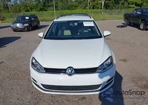 2015 Volkswagen Golf Sportwagen Tsi S 4-Door из США, поврежденный, VIN 3VWC17AU0FM519282